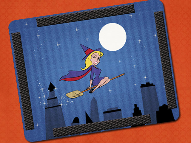 1970’s Style Retro TV Purse Bewitched TV Series Interchangeable Screen