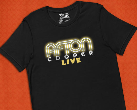 Afton Cooper LIVE Logo T-Shirt