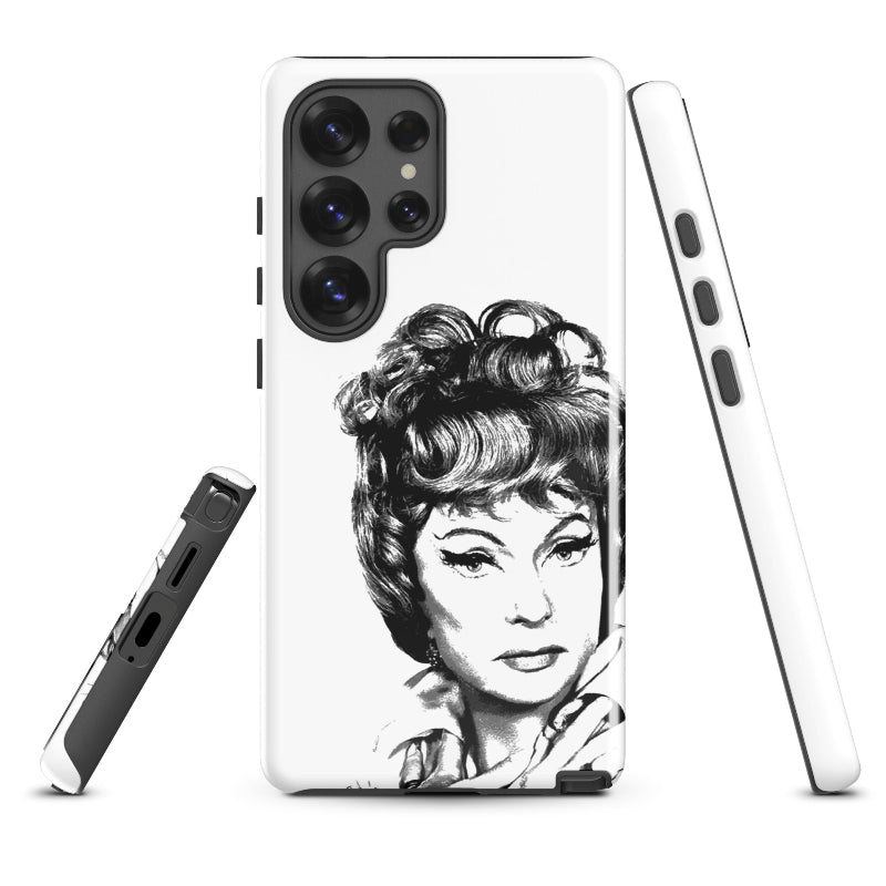 Phone Case for Samsung of Bewitched TV Series Endora Actress Agnes Mooreead