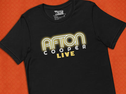 T-Shirt of Dallas TV Series Afton Cooper Live Logo