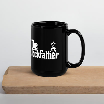 Right Side View of Mug of Dallas TV Series Jock Ewing as the Jockfather