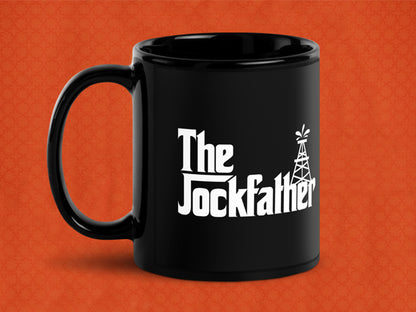 Left Side View of Mug of Dallas TV Series Jock Ewing as the Jockfather