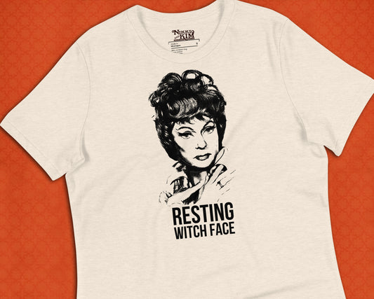 Bewitched Endora Resting Witch Face T-Shirt