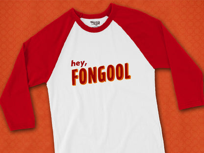 Fongool Grease | Hey, Fongool Raglan Shirt – Nikki and Kim