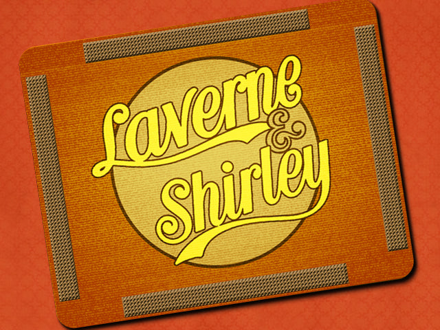1970’s Style Retro TV Purse Laverne and Shirley TV Series Interchangeable Screen