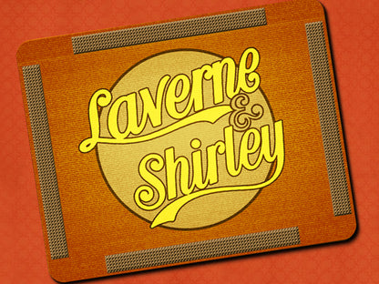 1970’s Style Retro TV Purse Laverne and Shirley TV Series Interchangeable Screen