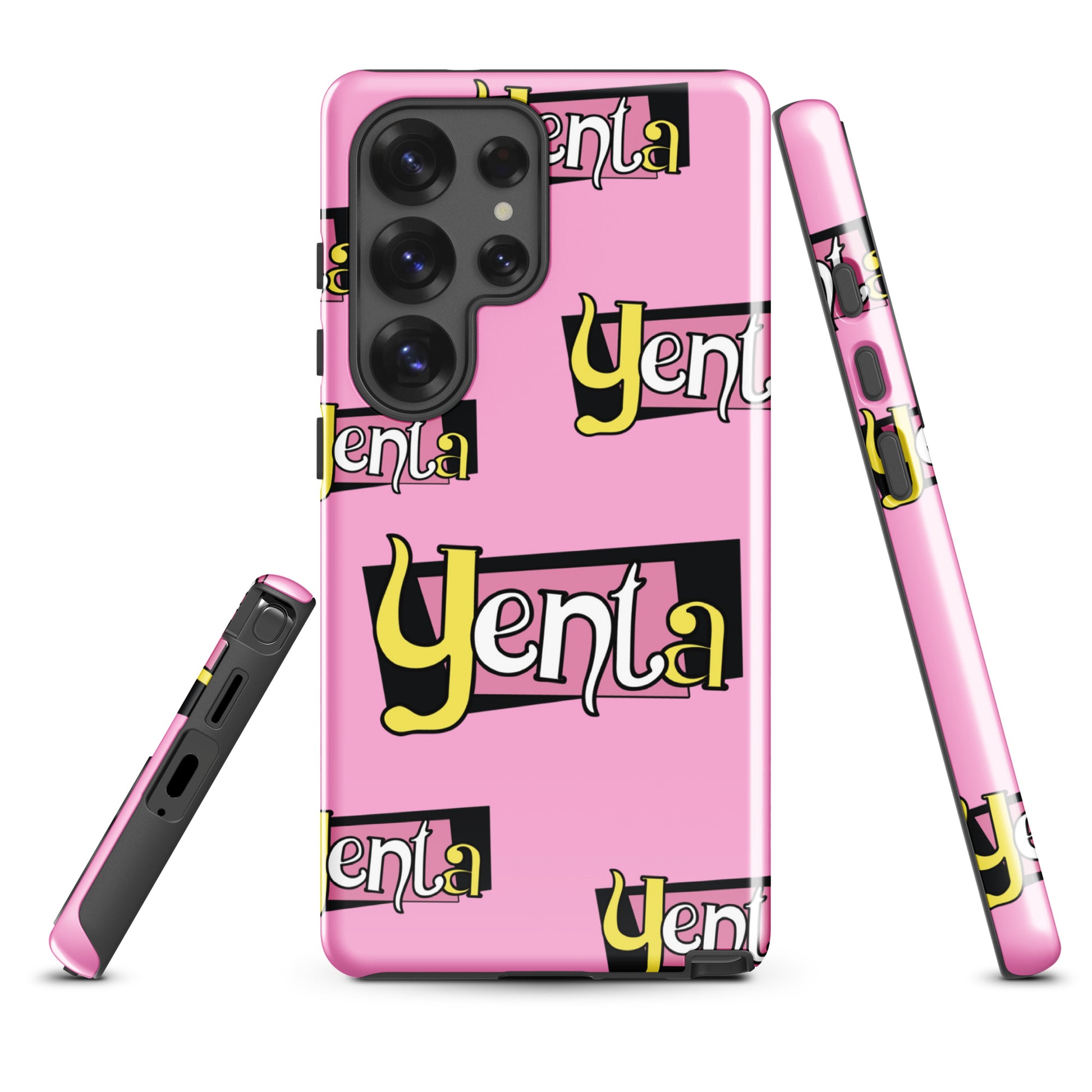 Pink and Black Phone Case Inspired by TV Series The Nanny Logo